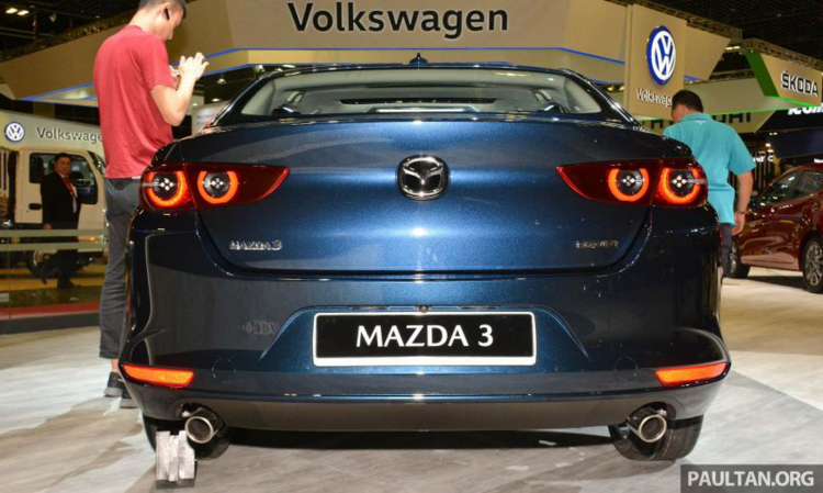 Mazda3 thế hệ mới có giá khởi điểm từ 22.600 USD tại Mỹ; đắt hơn so với Toyota Corolla