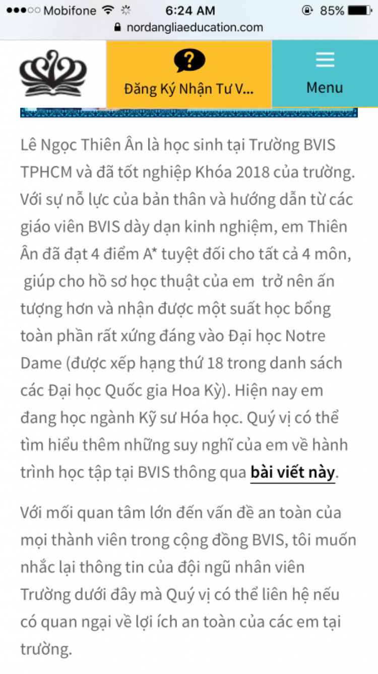 Chọn trường Đinh Thiện Lý hay Á Châu