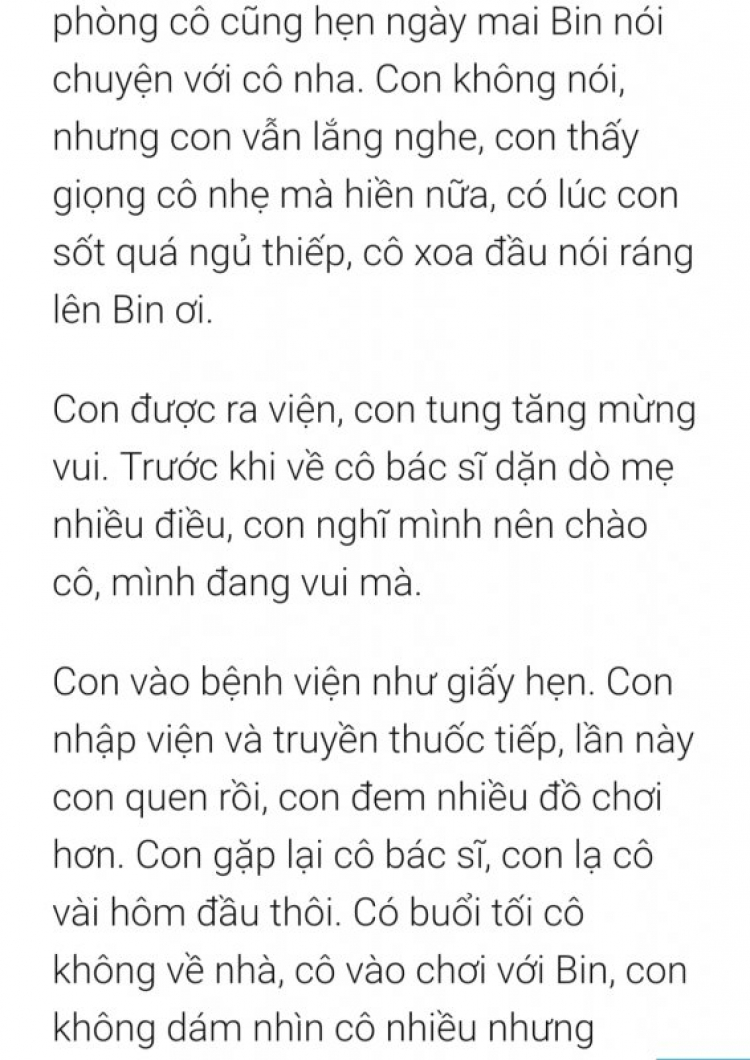 Nỗi uất ức của bệnh nhân ung thư máu bị bác sĩ vòi tiền Nỗi uất ức của bệnh nhân ung thư máu bị bác sĩ vòi tiền