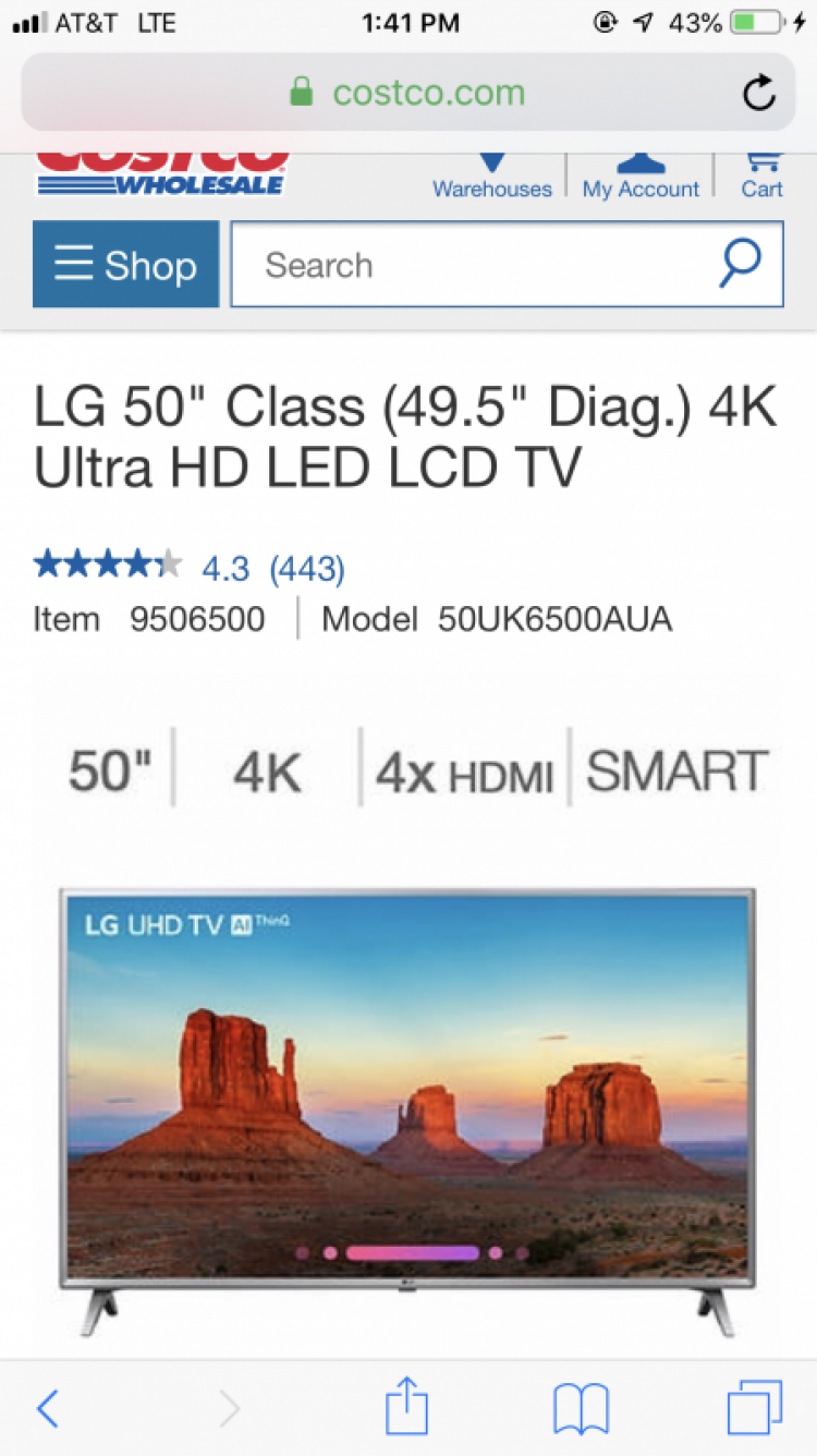 TV 49 inch, LED, 4K nào tốt