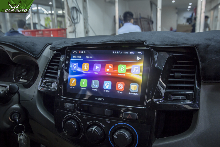 Màn hình dvd android xe fortuner 2019 cao cấp tại Bình Dương