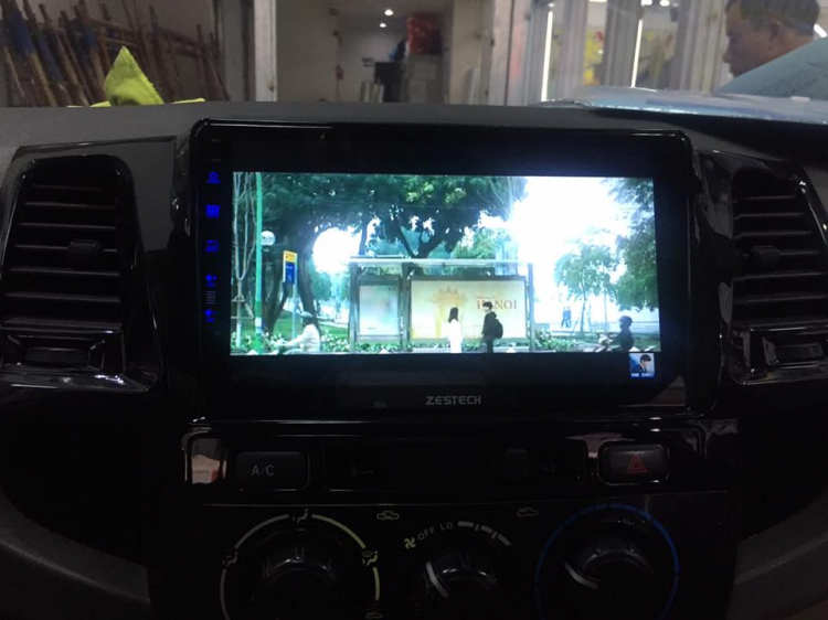 Màn hình dvd android xe fortuner 2019 cao cấp tại Bình Dương