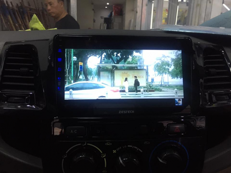 Màn hình dvd android xe fortuner 2019 cao cấp tại Bình Dương