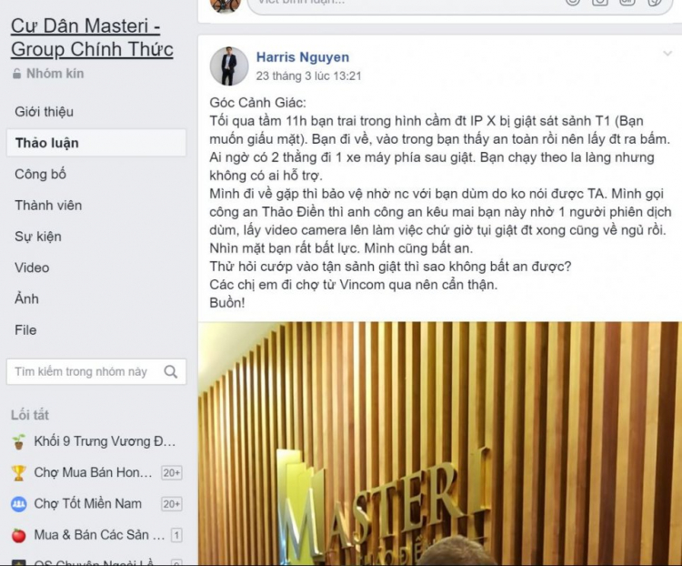 Ở TP.HCM ai chưa từng bị trộm/cướp? Ở TP.HCM ai chưa từng bị trộm/cướp?