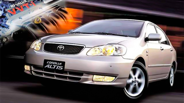 Em có nên mua xe Toyota Corolla Altis 1.8G 2003 (số sàn) đã đi 160.000km: Bán giá 180 triệu?
