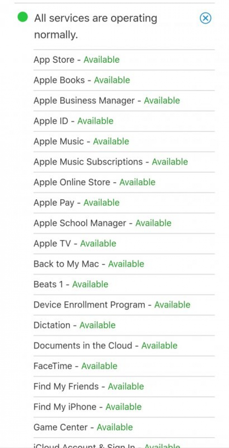 iphone 6s+ không vào được app store iphone 6s+ không vào được app store