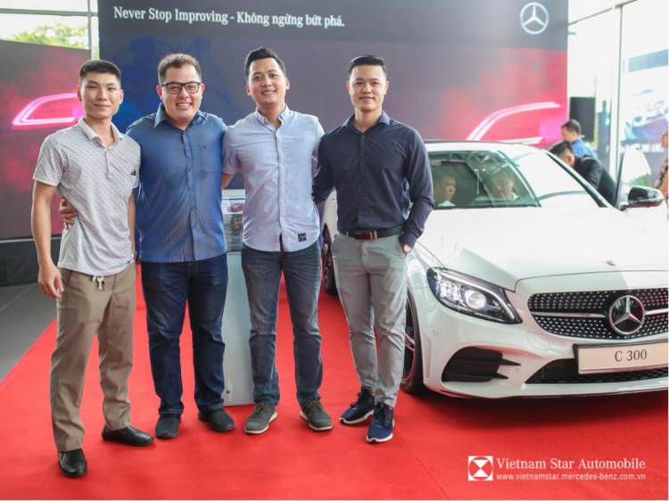 Ấn tượng với Mercedes C-Class 2019 trong chuỗi sự kiện ra mắt của Vietnam Star