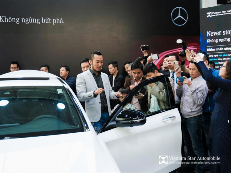 Ấn tượng với Mercedes C-Class 2019 trong chuỗi sự kiện ra mắt của Vietnam Star