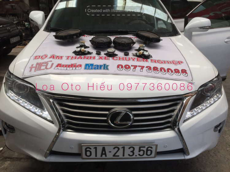 Nâng cấp âm thanh Lexus