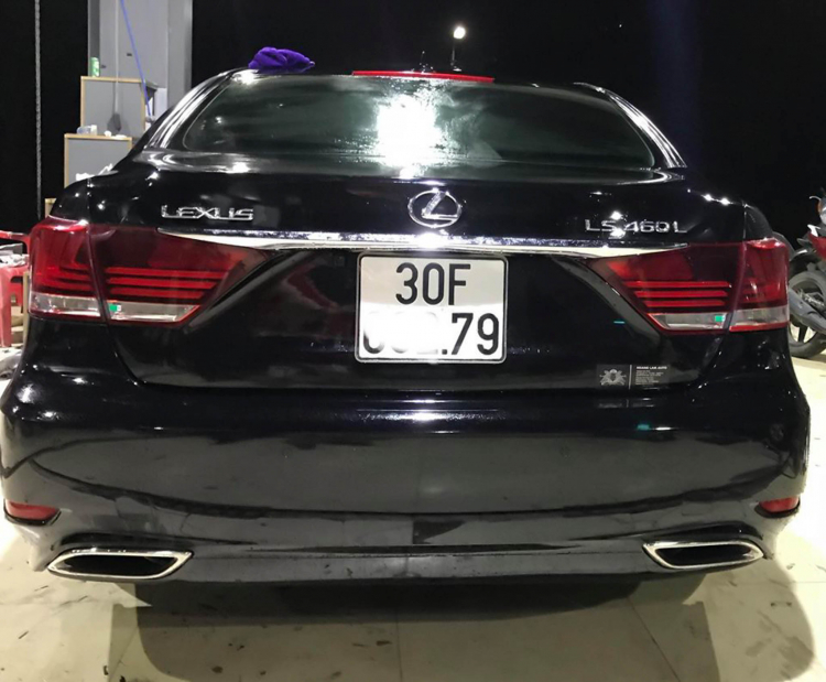 Lexus LS460L đời 2008 (XF40) được thợ Việt ‘’lên đời’’ bản facelift 2017 với chi phí 350 triệu đồng