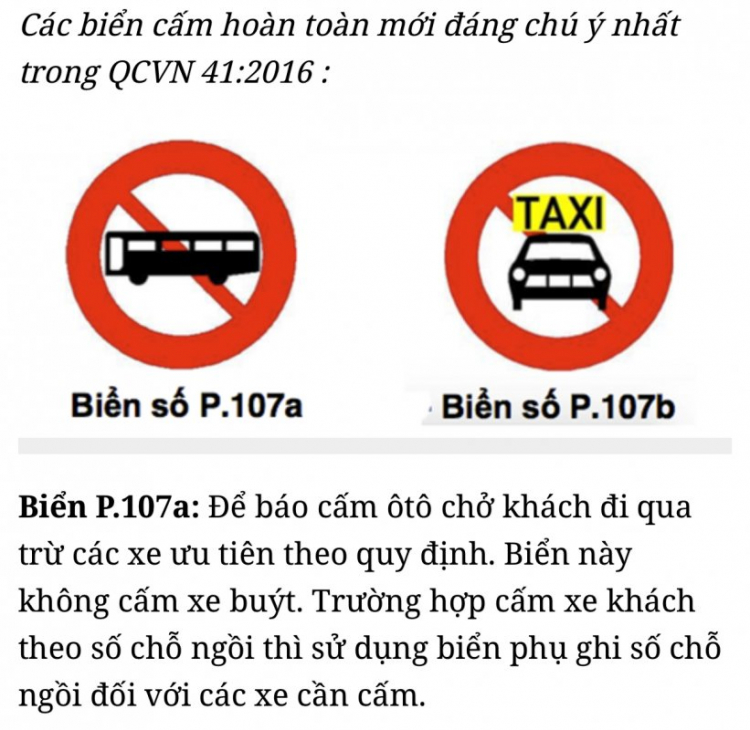 Bảng cấm xe khách thì cấm xe tải không?