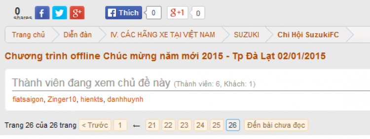 Chương trình offline Chúc mừng năm mới 2015 - Tp Đà Lạt 02/01/2015