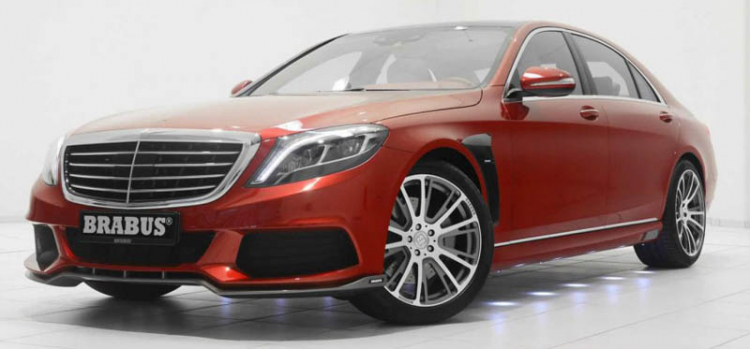 Mercedes-Benz độ S-Class W222 cho ông già Noel