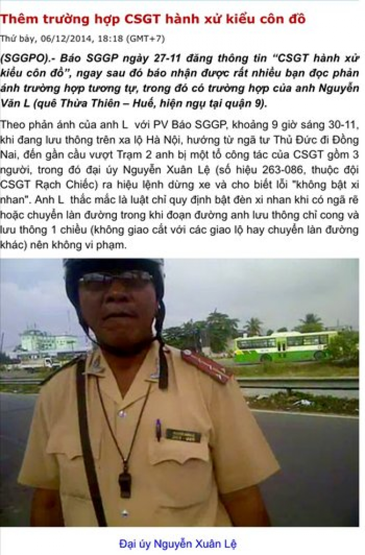 Đại úy Lệ Rơi và Tổ trưởng bắt xi nhan đường cong chỗ trạm 2 Đại úy Lệ Rơi và Tổ trưởng bắt xi nhan đường cong chỗ trạm 2