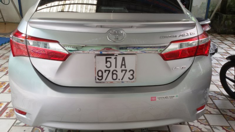 Cảm nhận ban đầu corolla altis 2014 1.8G