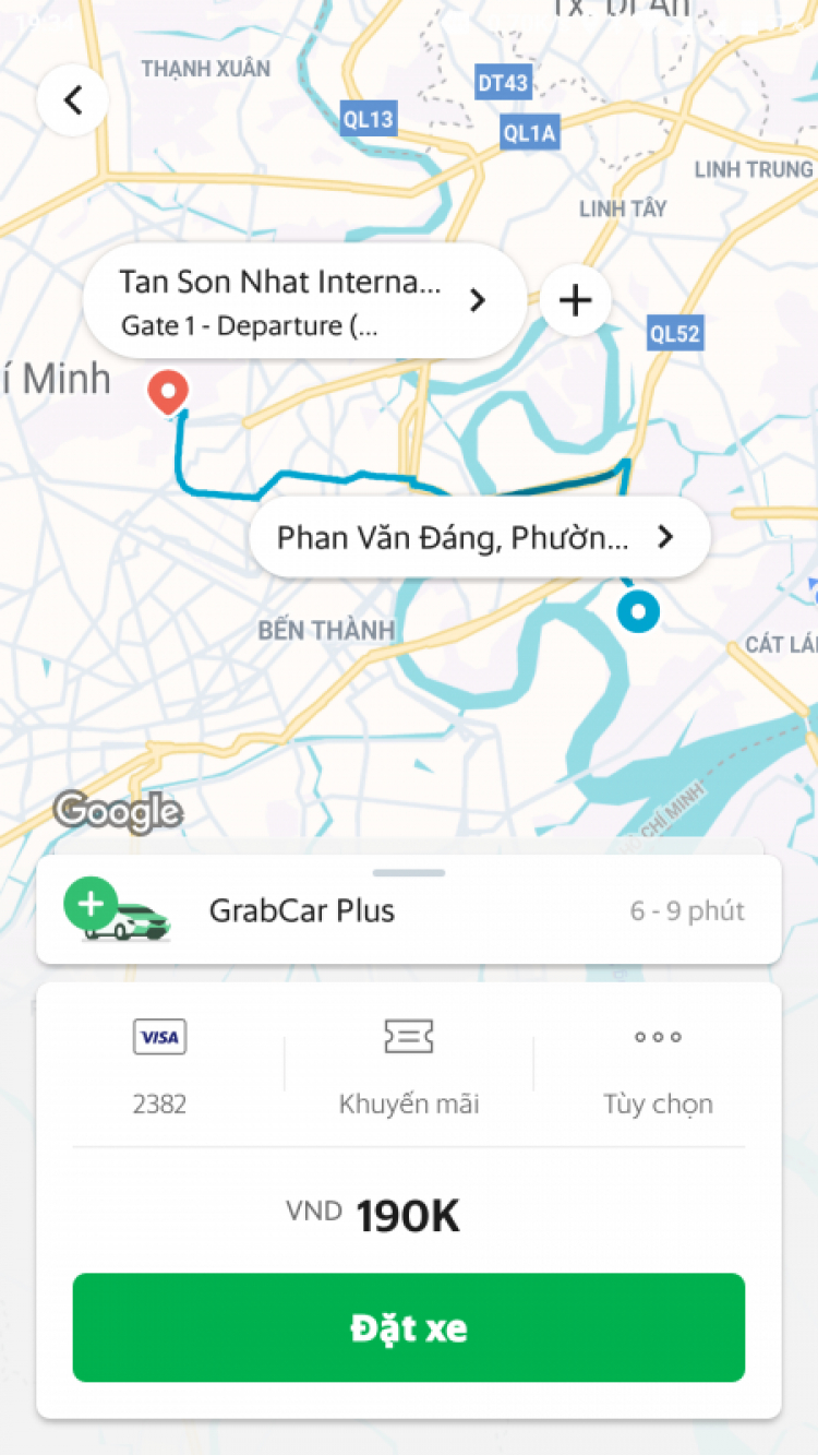 hướng dẫn add thẻ vào grab pay