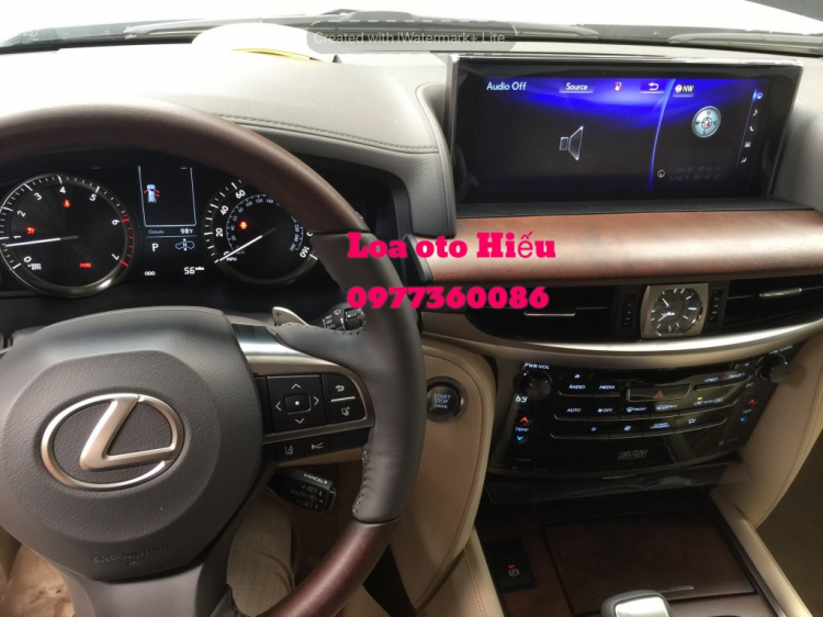 Đập thùng Lexus 570-2019 nâng cấp Sport