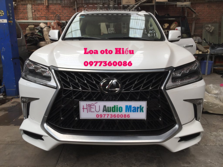 Đập thùng Lexus 570-2019 nâng cấp Sport