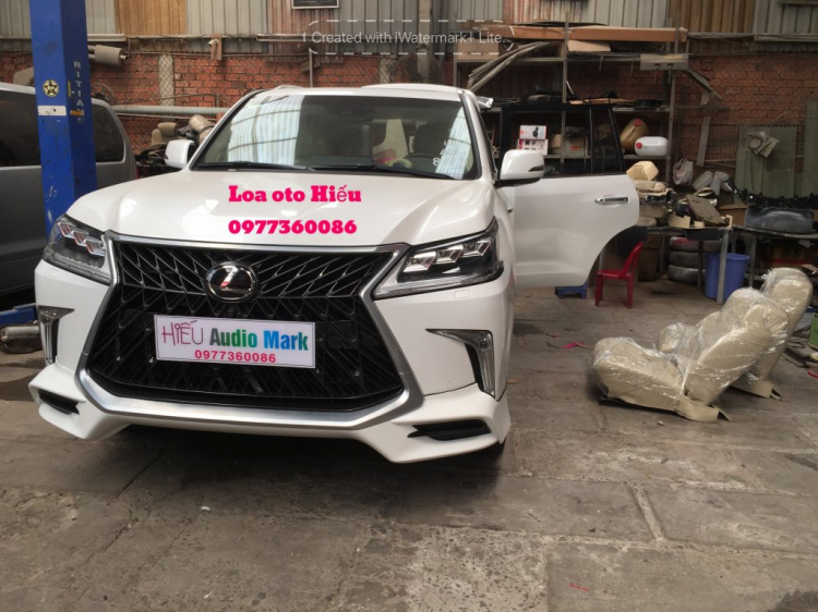 Đập thùng Lexus 570-2019 nâng cấp Sport