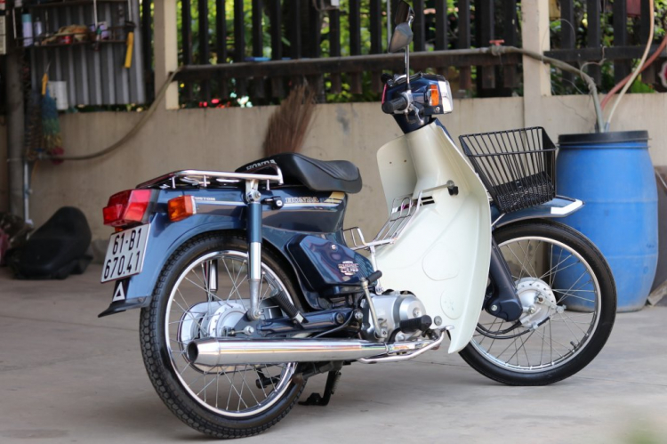 Khoe xe Honda Cub Custom các loại