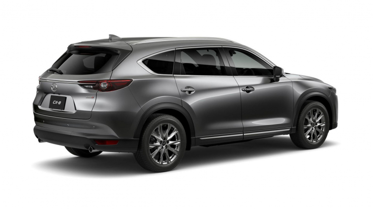 Mazda CX-8 có giá dự kiến từ 1,150 - 1,320 tỷ đồng tại Việt Nam; đại lý đã bắt đầu nhận đặt cọc