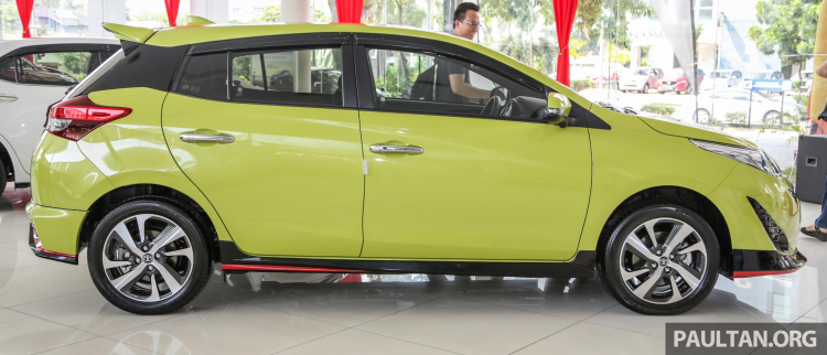 Xem trước Toyota Yaris 2019 tại Malaysia; nâng cấp nhẹ nhàng về thiết kế