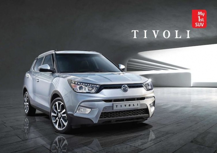 SsangYong ra mắt Tivoli cạnh tranh với Ford EcoSport