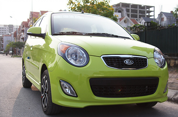 Thay "cản" trước kia morning 2009 Thay "cản" trước kia morning 2009