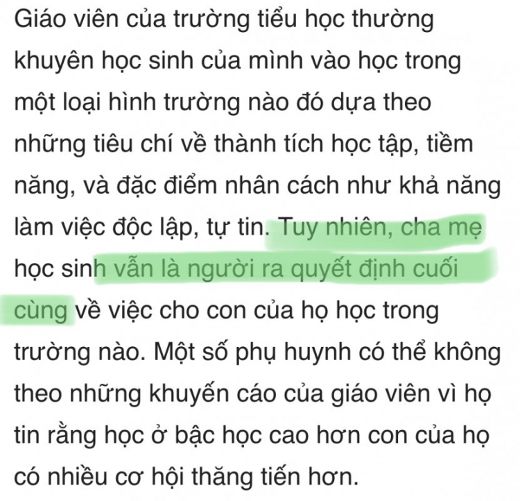 Nếu con của mấy a học dốt, nhưng nhà mý a có điều kiện?