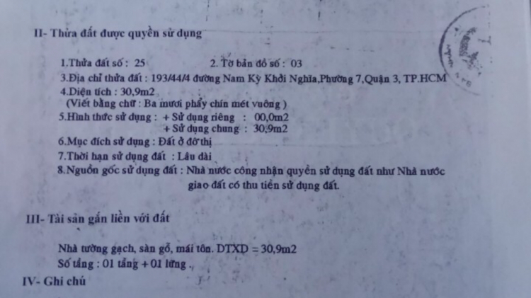 Tài chính 3 tỷ em cần mua nhà ở Phú Nhuận, Quận 3, Tân Bình nhờ tư vấn thêm