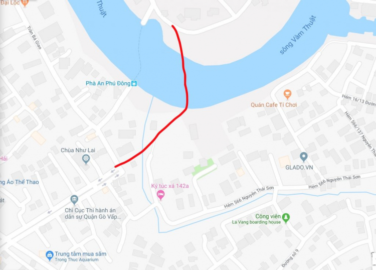 Quận 12 đã bỏ mở rộng đường Vườn Lài An Phú Đông Quận 12 đã bỏ mở rộng đường Vườn Lài An Phú Đông