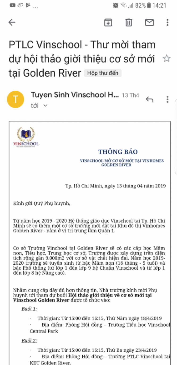 Vinschool trở thành hệ thống giáo dục lớn nhất Việt Nam chỉ sau 5 năm, doanh thu 2018 đạt 1.500 tỷ Vinschool trở thành hệ thống giáo dục lớn nhất Việt Nam chỉ sau 5 năm, doanh thu 2018 đạt 1.500 tỷ