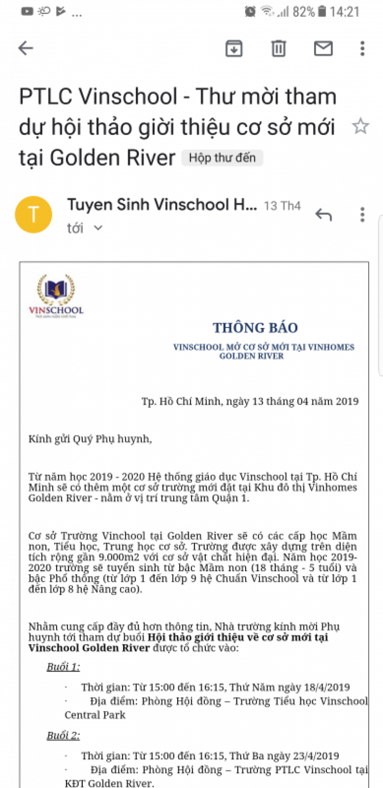 Vinschool trở thành hệ thống giáo dục lớn nhất Việt Nam chỉ sau 5 năm, doanh thu 2018 đạt 1.500 tỷ