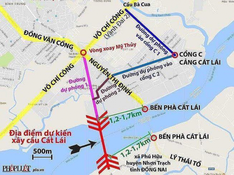 Đồng Nai vật vã tìm mọi cách để khởi công cầu Cát Lái vào 2019 Đồng Nai vật vã tìm mọi cách để khởi công cầu Cát Lái vào 2019
