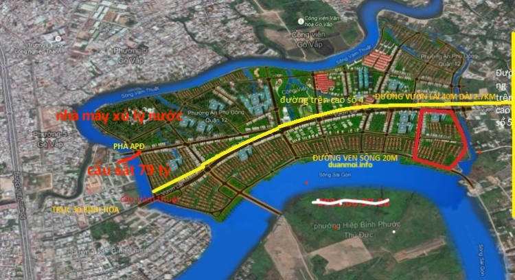 Quận 12 đã bỏ mở rộng đường Vườn Lài An Phú Đông