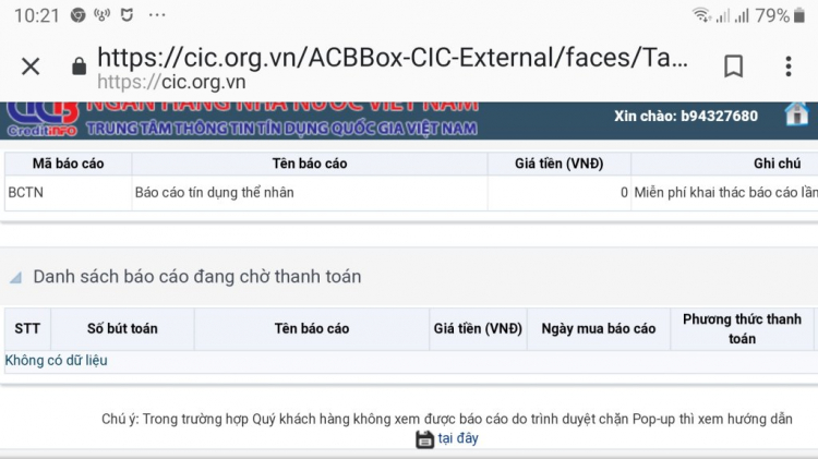 kiểm tra Thông Tin Tín Dụng CIC kiểm tra Thông Tin Tín Dụng CIC