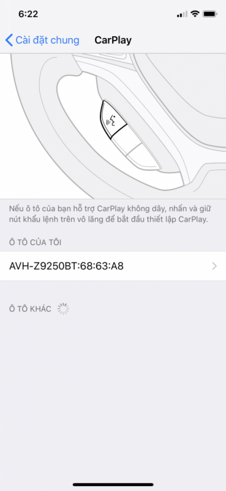 Cách kết nối Apple CarPlay?