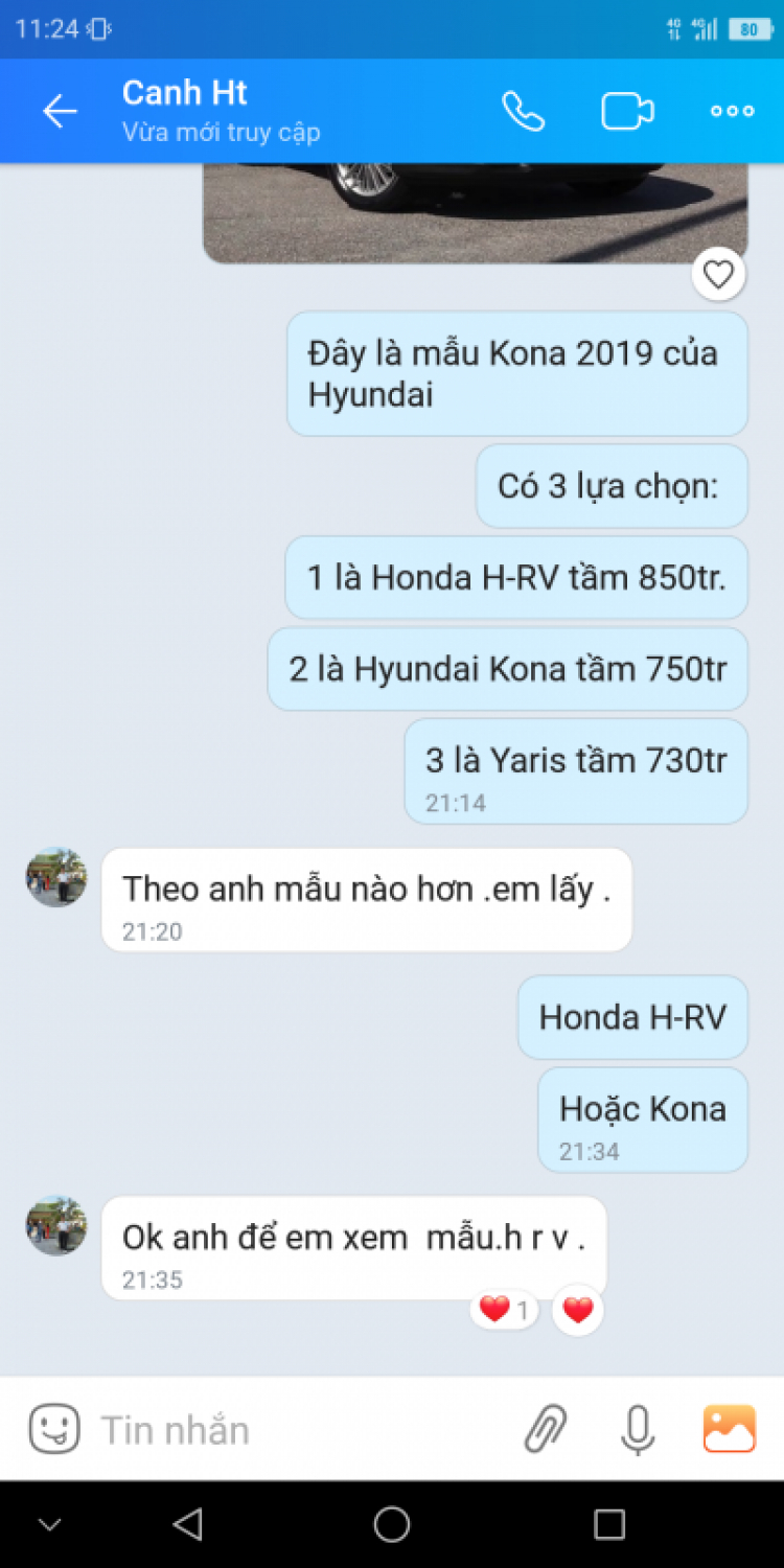 Có 800tr nên mua Toyota Yaris hay Hyundai Kona?