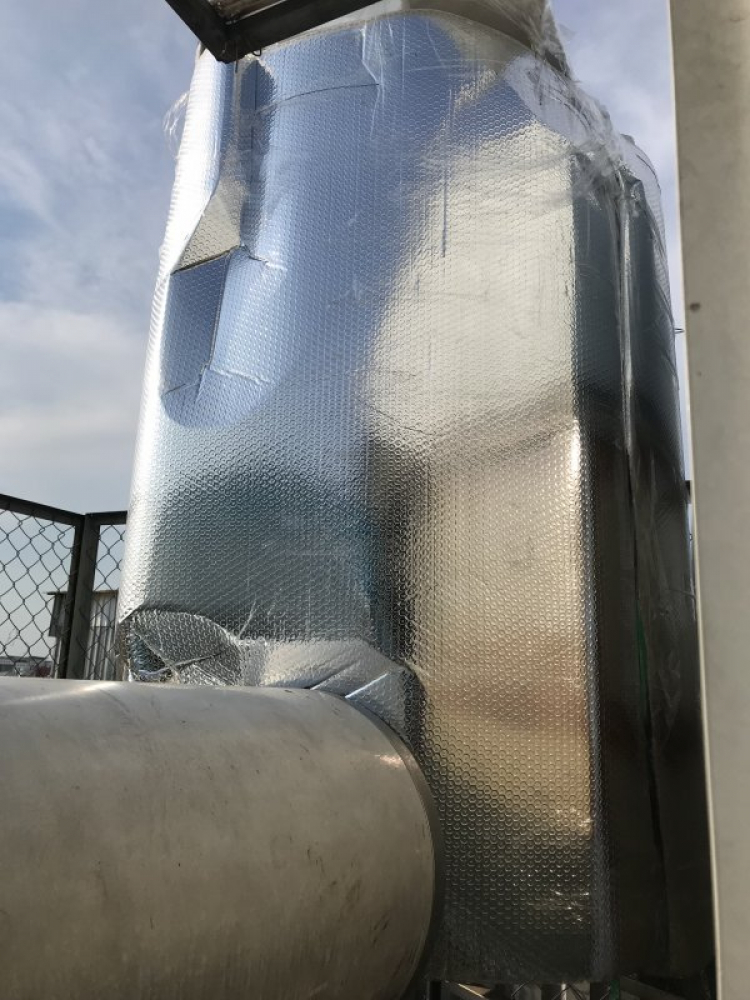 chống nắng cho bồn nước inox trên sân thượng chống nắng cho bồn nước inox trên sân thượng