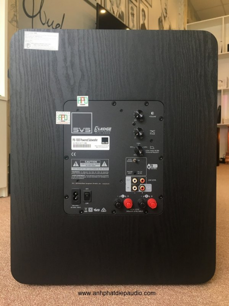 Loa sub SVS dùng cho Nghe nhạc, Xem phim, Karaoke - www.anhphatdiepaudio.com - Nhập khẩu & Phân phối Loa sub SVS dùng cho Nghe nhạc, Xem phim, Karaoke - www.anhphatdiepaudio.com - Nhập khẩu & Phân phối