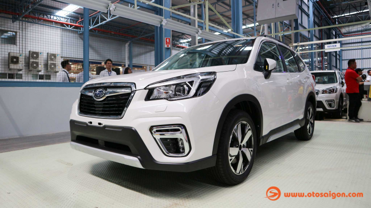 Nhà máy lắp ráp xe Subaru tại Thái Lan chính thức đi vào hoạt động; lắp Forester cho Việt Nam