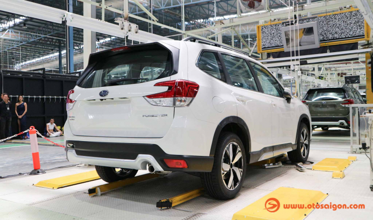 Nhà máy lắp ráp xe Subaru tại Thái Lan chính thức đi vào hoạt động; lắp Forester cho Việt Nam