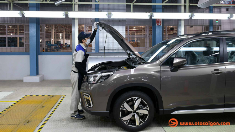 Nhà máy lắp ráp xe Subaru tại Thái Lan chính thức đi vào hoạt động; lắp Forester cho Việt Nam