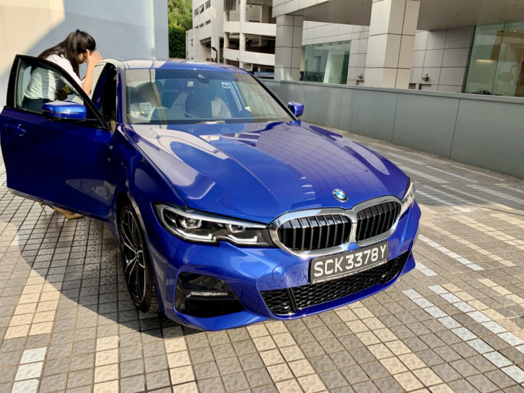 BMW 330i M sport G20 hoàn toàn mới tại singapore.