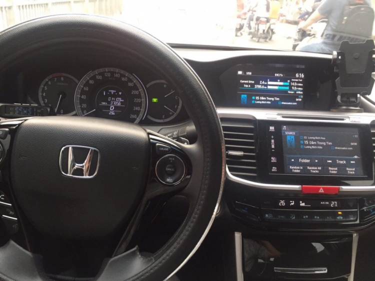 Chi phí sử dụng xe Honda Accord 2018 trong 07 tháng