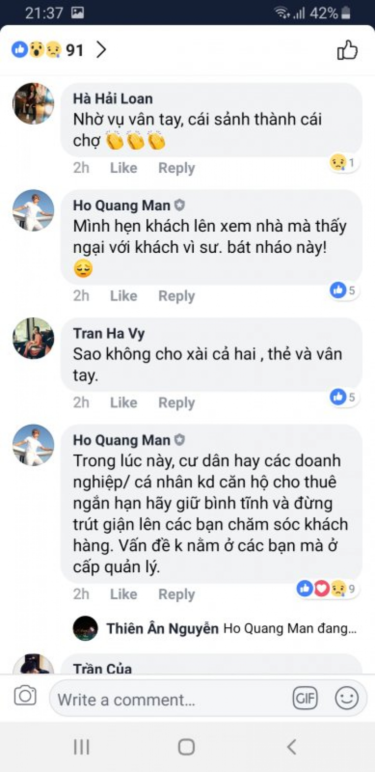 Cuộc Chiến Air BnB tại Vin Bason Cuộc Chiến Air BnB tại Vin Bason