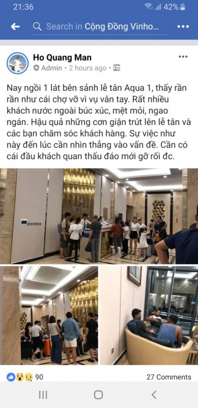 Cuộc Chiến Air BnB tại Vin Bason