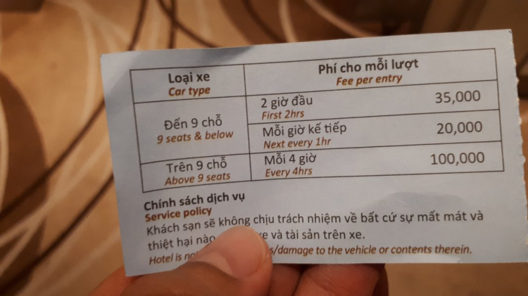 Gửi xe le NIKKO 235 Nguyễn V Cừ ?