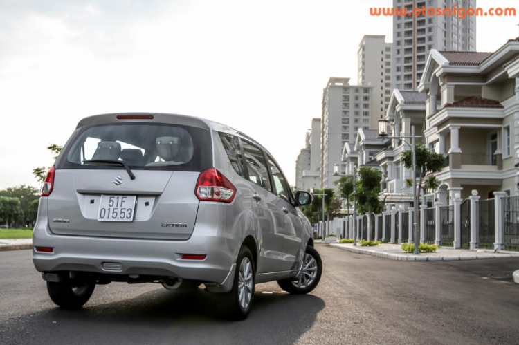 Cận cảnh xe gia đình Suzuki Ertiga tại Việt Nam