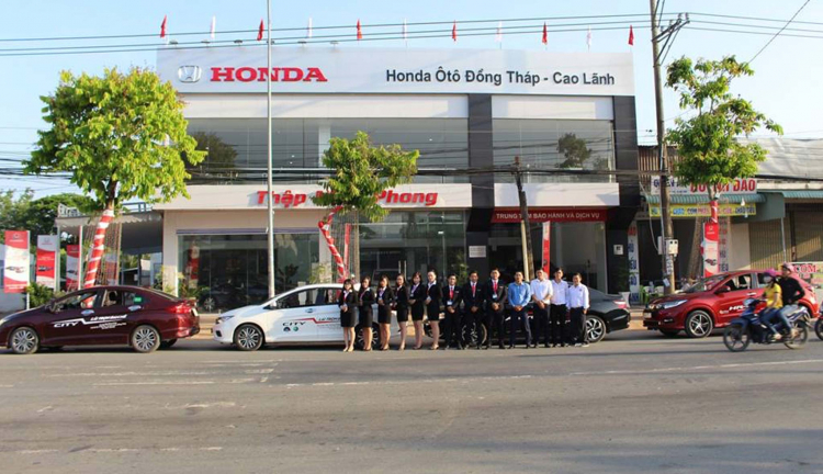 Honda Việt Nam khai trương  Đại lý Honda Ôtô đạt chuẩn 5S tại Đồng Tháp